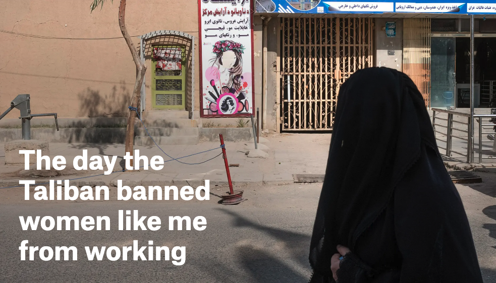 The day the Taliban banned women like me from working | Psyche Magazine
